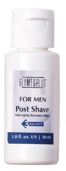 GlyMed Plus For Men Post Shave Anti-Aging Recovery Balm - Заспокійливий омолоджуючий бальзам після гоління