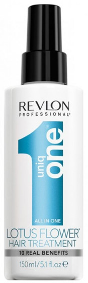 Revlon Professional Uniq One All In One Lotus Flower Hair Treatment - Маска-спрей для волосся з ароматом лотоса