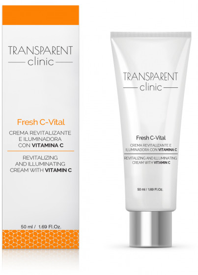 Transparent Clinic Fresh C-Vital Cream - Відновлюючий та антиоксидантний крем з вітаміном С |