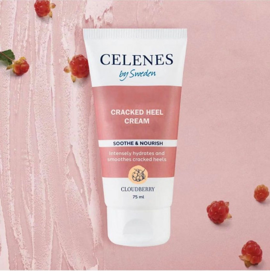 Celenes Cloudberry Cracked Heel Cream - Загоювальний крем з морошкою для пошкодженої шкіри п'ят - 1