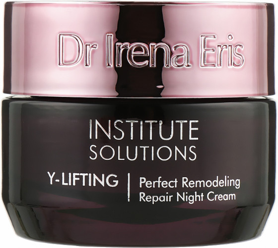 Dr. Irena Eris Institute Solutions Y-Lifting Perfect Remodeling Repair Night Cream - Нічний крем, що відновлює овал обличчя