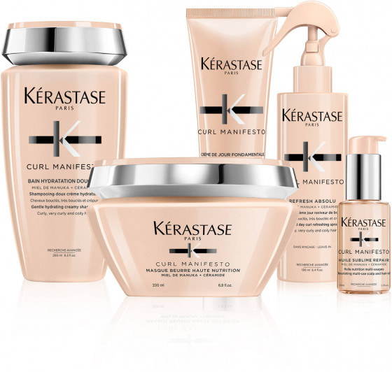 Kerastase Curl Manifesto Masque Beurre Haute Nutrition - Екстра-поживна маска для неслухняного і кучерявого волосся - 5