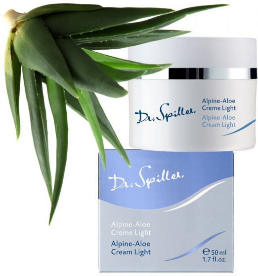 Dr. Spiller Alpine-Aloe Cream Light - Легкий крем з екстрактом альпійського алое - 3