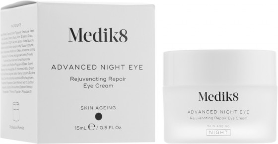 Medik8 Advanced Night Eye - Нічний відновлюючий крем для шкіри навколо очей - 1