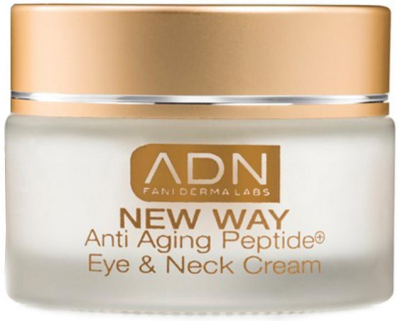 ADN New Way Anti Aging Peptide Eye&Neck Cream - Пептидний омолоджуючий крем для повік і шиї