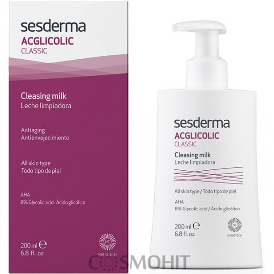 Sesderma Acglicolic Classic Cleansing Milk - Очищуюче молочко