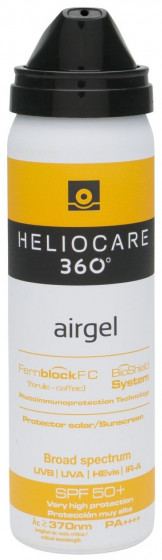 Cantabria Heliocare 360º Airgel SPF50+ - Сонцезахисний ультралегкий гель - 1