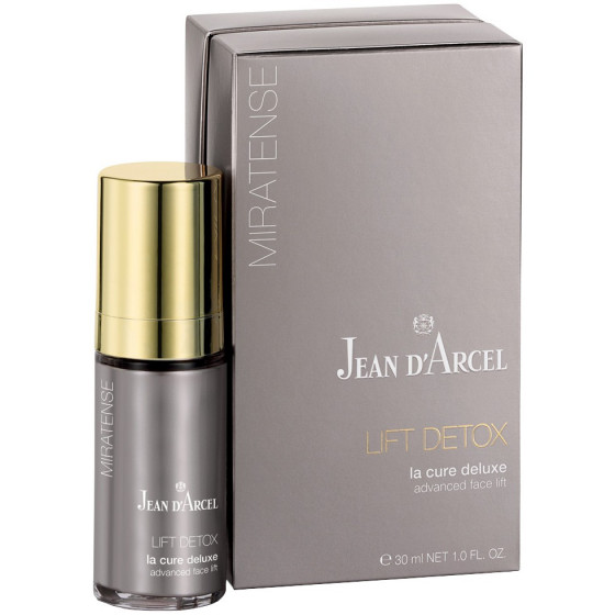 Jean D'Arcel Miratense Lift Detox La Cure Deluxe Advanced Face Lift - Підтягуюча сироватка для обличчя та шиї