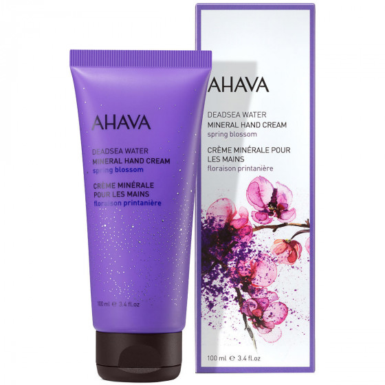 Ahava Mineral Hand Cream Spring Blossom - Мінеральний крем для рук "Весняний цвіт"