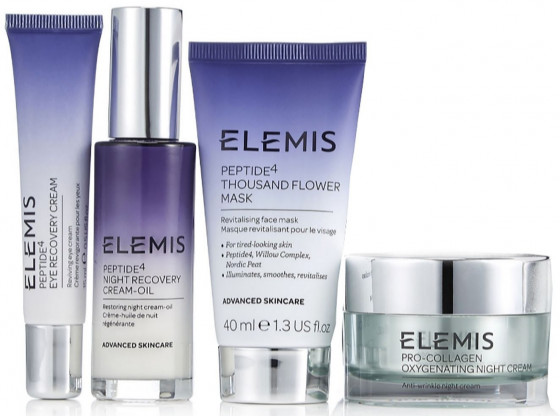 Elemis Peptide4 Night Recovery Cream-Oil - Нічний крем-сироватка - 2