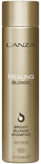 L'anza Healing Blonde Bright Shampoo - Цілющий шампунь для натурального і знебарвленого світлого волосся