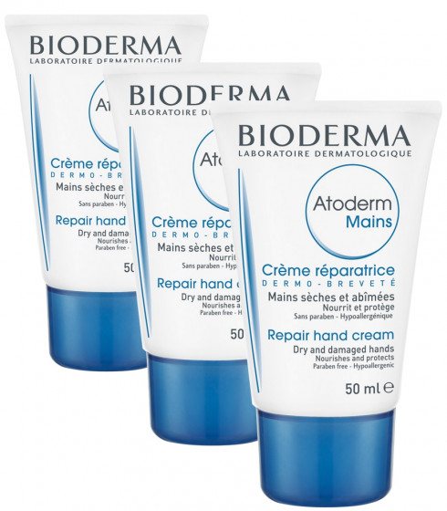 Bioderma Atoderm Mains Repairing Hand Cream - Відновлюючий крем для рук - 2