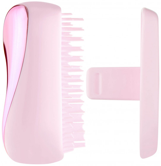 Tangle Teezer Compact Styler Baby Doll Pink Chrome - Гребінець для волосся - 3