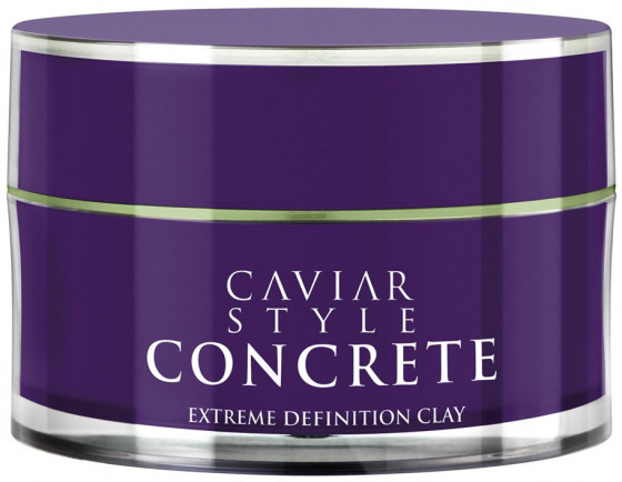 Alterna Caviar Style Concrete Extreme Definition Clay - Моделююча глина для укладання волосся з екстрактом чорної ікри