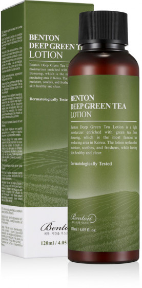 Benton Deep Green Tea Lotion - Лосьйон із зеленим чаєм - 1