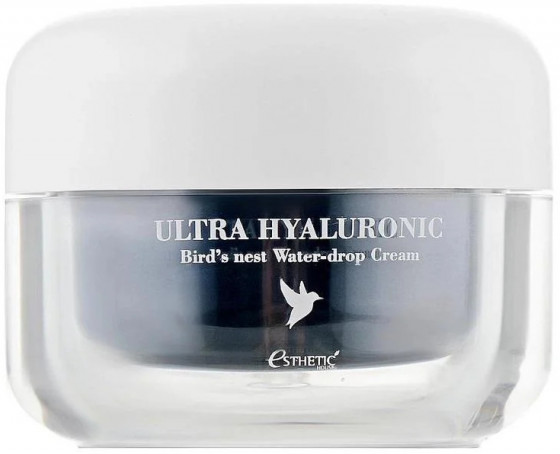 Esthetic House Ultra Hyaluronic Bird's Nest Water-drop Cream - Крем для обличчя з екстрактом ластівчиного гнізда та гіалуроновою кислотою