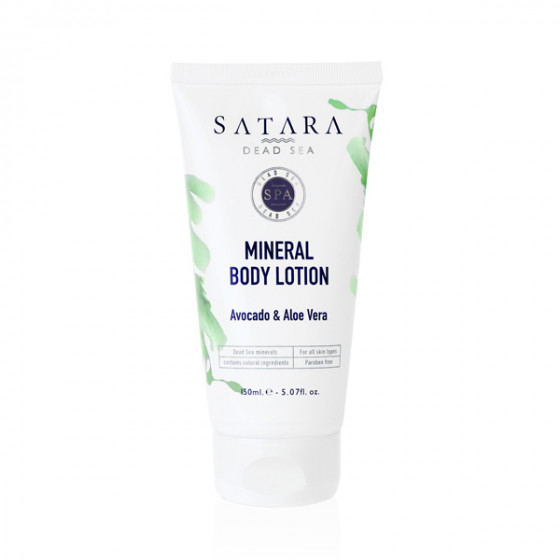 Satara Dead Sea Mineral Body Lotion - Мінеральний лосьйон для тіла