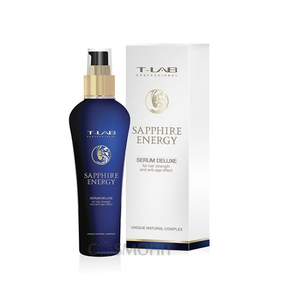 T-LAB Professional Sapphire Energy Serum Deluxe - Сироватка для продовження молодості і додання сили волоссю - 1