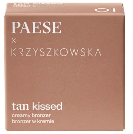 Paese Krzyszkowska Creamy Tan Kissed Bronzer - Кремовий компактний бронзатор - 1