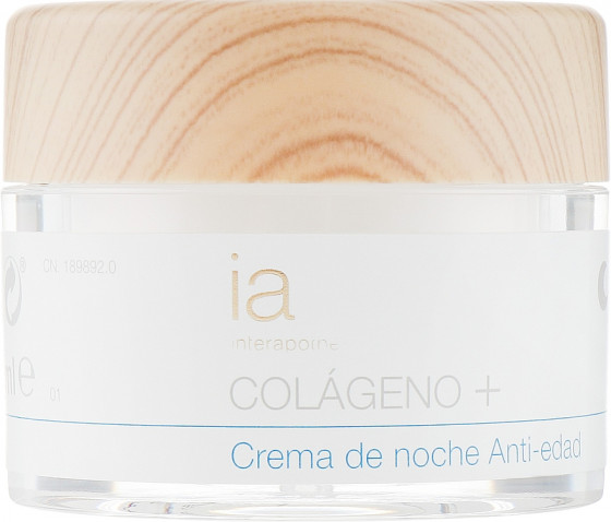 Interapothek Crema De Noche Anti-Edad Colageno + - Нічний антивіковий крем для обличчя