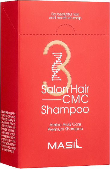 Masil 3 Salon Hair CMC Shampoo - Відновлюючий шампунь з аміноксилотами - 1