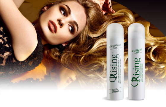 Orising Volume Extra Strong Spray - Захисний лак для надання об'єму сильної фіксації - 1