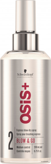 Schwarzkopf Professional Osis+ Blow & Go Spray - Експрес-спрей для гладкості і прискорення сушки волосся