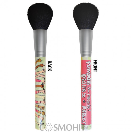 TheBalm Powder To The People Brush - Пензлик для пудри - 1