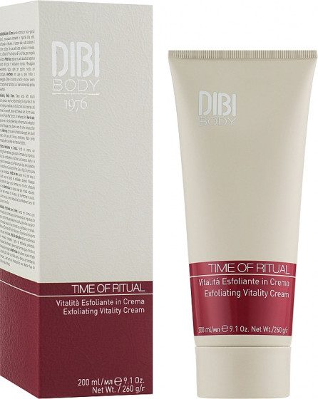 DIBI Time of Ritual Exfoliating Vitality Cream - Ревіталізуючий скраб-крем для тіла - 1