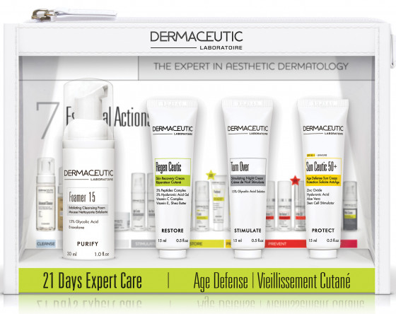 Dermaceutic 21-Day Expert Care Age Defense Kit - Антивіковий набір