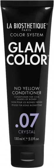 La Biosthetique Glam Color No Yellow Conditioner .07 Crystal - Кондиціонер для захисту та підтримки відтінку волосся