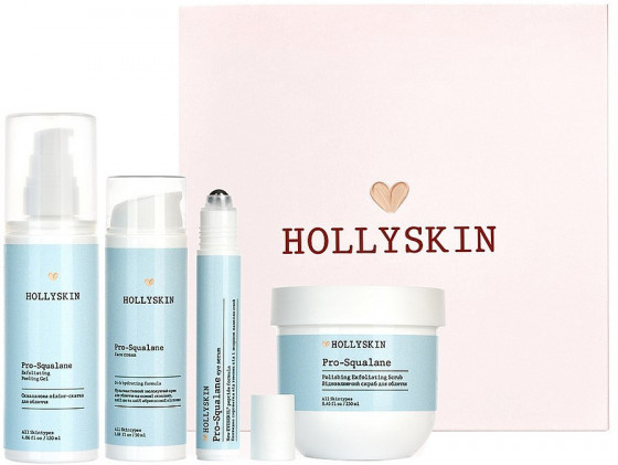 Hollyskin Pro-Squalane Gift Set - Подарунковий набір для обличчя