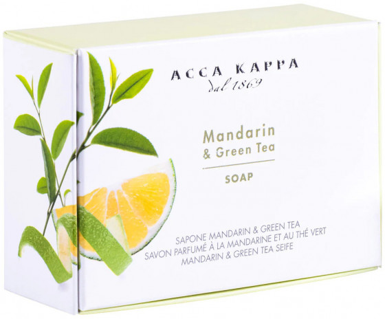 Acca Kappa Mandarin & Green Tea Soap - Мило "Мандарин та Зелений Чай" - 2