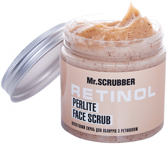 Mr.Scrubber Retinol Perlite Face Scrub - Перлітовий скраб для обличчя з ретинолом