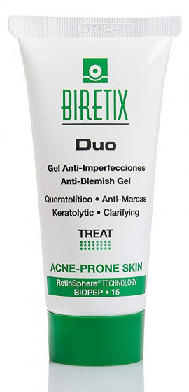 Cantabria BiRetix Duo Purifying Exfoliant Gel - Себорегулюючий гель для шкіри з акне - 1