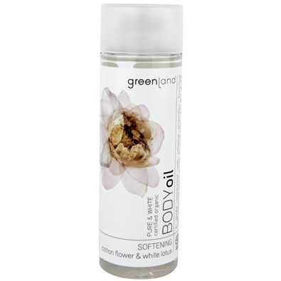 Greenland Pure & White Body Oil Cotton Flower & White Lotus - Олія для тіла Бавовна-Білий лотос