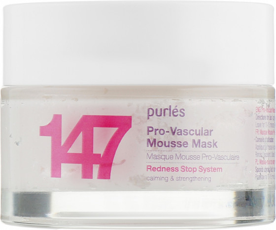 Purles 147 Pro-Vascular Mousse Mask - Про-судинна маска-мус