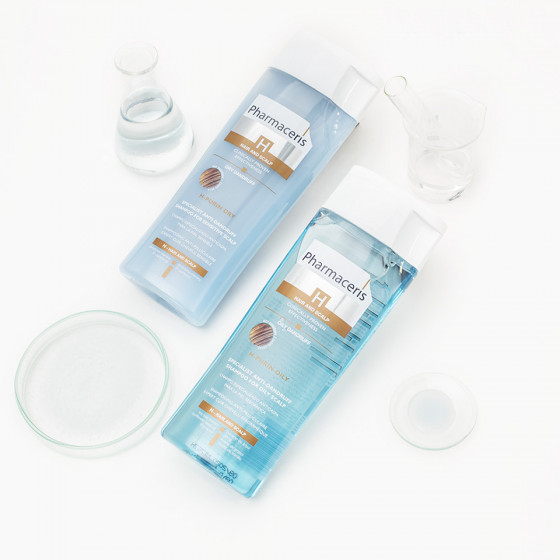 Pharmaceris H-Purin Dry Specialist Anti-Dandruff Shampoo For Sensitive Scalp - Шампунь проти лупи для чутливої ​​шкіри голови - 2