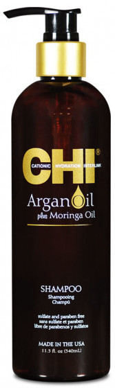 CHI Argan Oil Plus Moringa Oil Shampoo - Відновлюючий шампунь