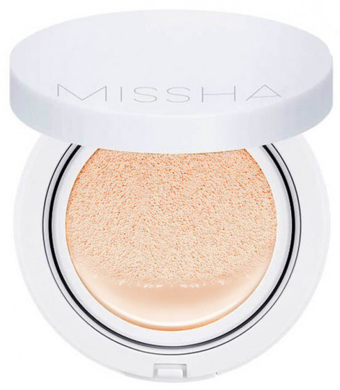 Missha Cushion Moist Up SPF50+/PA+++ - Зволожуючий тональний кушон для обличчя