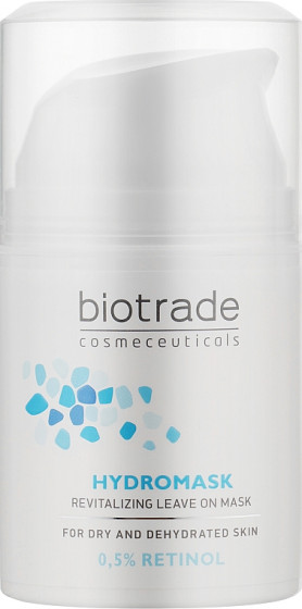 Biotrade Pure Skin Hydromask Revitalizing Leave On Mask 0,5% Retinol - Зволожуюча ревіталізуюча маска для обличчя
