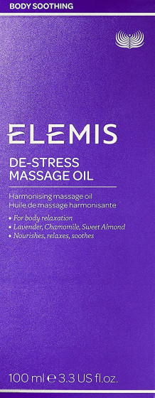 Elemis De-Stress Massage Oil - Масажне масло "Антистрес" - 1