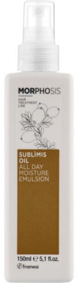 Framesi Morphosis Sublimis Oil All Day Moisture Emulsion - Зволожуюча емульсія для волосся