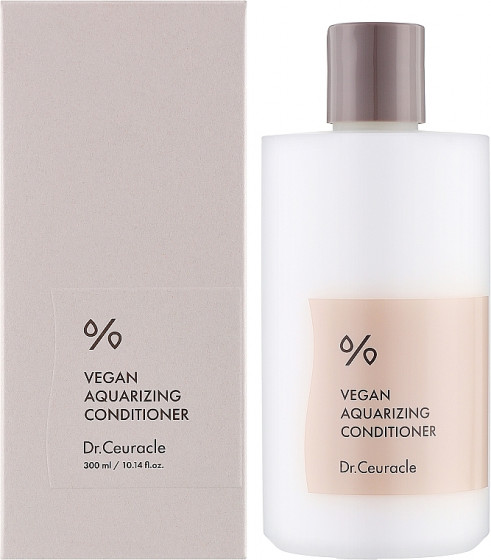 Dr.Ceuracle Vegan Aquarizing Conditioner - Зволожуючий веганський кондиціонер для ламкого та пошкодженого волосся - 1