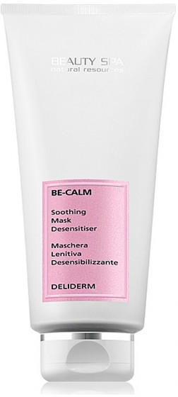 Beauty Spa Deliderm Family Be-Calm Soothing Mask Desensitiser - Антикуперозна крем-маска для чутливої ​​та роздратованої шкіри обличчя