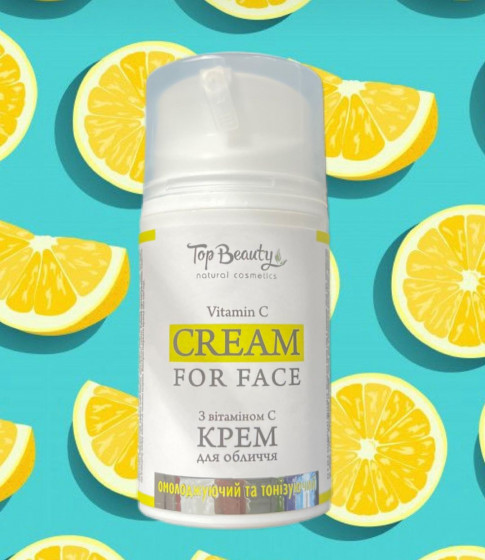 Top Beauty Vitamin C Cream - Крем для обличчя з вітаміном С - 1