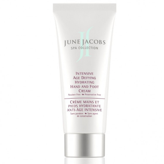 June Jacobs Intensive Age Defying Hydrating Hand And Foot Cream - Інтенсивний антивіковий зволожуючий крем для рук і ніг