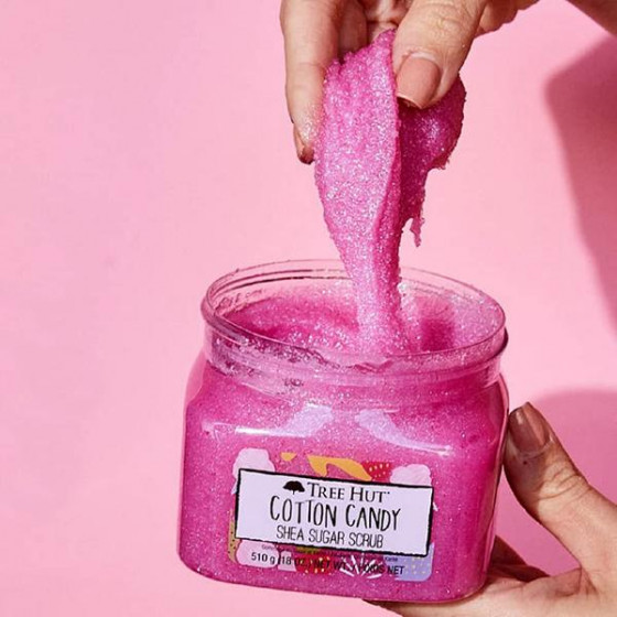 Tree Hut Cotton Candy Sugar Scrub - Скраб для тіла "Цукрова вата" - 2