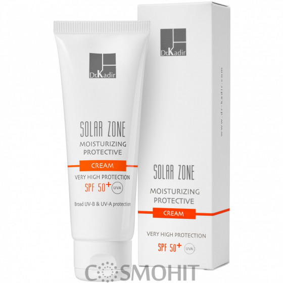 Dr. Kadir Solar Zone Moisturizing Protective Cream SPF 50 - Зволожуючий сонцезахисний крем SPF 50