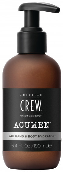 American Crew Acumen 24H Hand & Body Hydrator - Зволожуючий лосьйон для рук і тіла тривалої дії